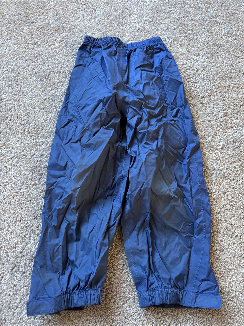 Navy Blue Lightweight LLBean rain Pants